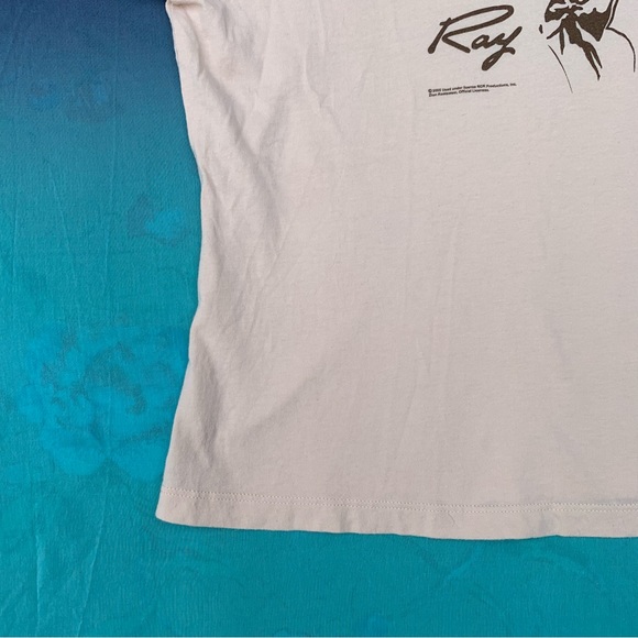 Ray Charles tee 2005 signature portrait tee ladies cut size medium 🎹 - Picture 7 of 16